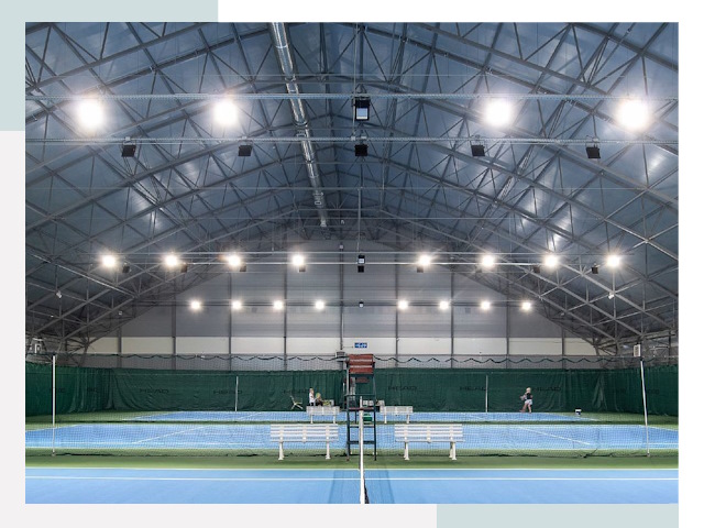 Строительство теннисных кортов в Уссурийск от 619 руб.