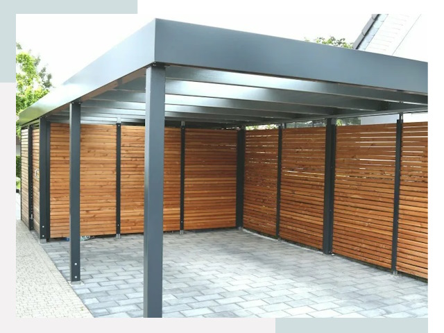 Навесы для парковки в Уссурийске