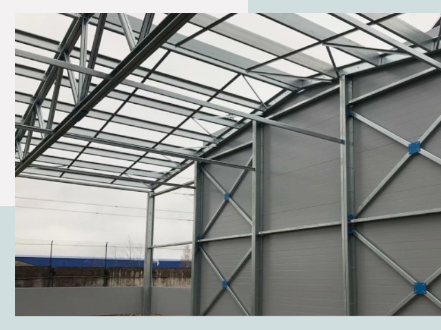 Каркасные ангары от СтальСтрой-Сср по цене от 619 руб.