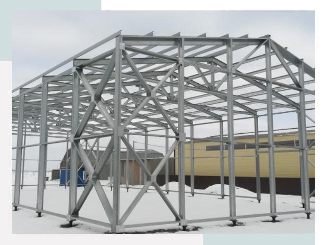 Каркасные ангары в Уссурийске