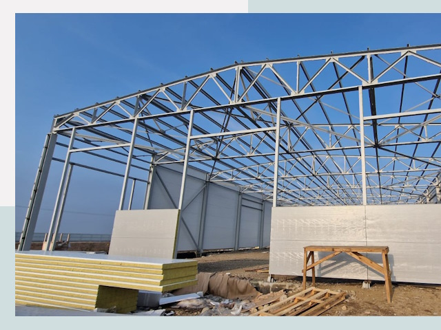 Утепленные ангары в Уссурийск от 619 руб. за м²