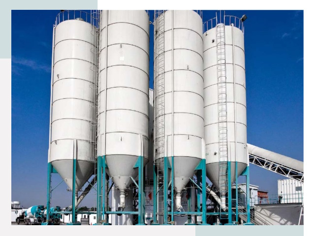 Строительство цементных силосов в Уссурийске