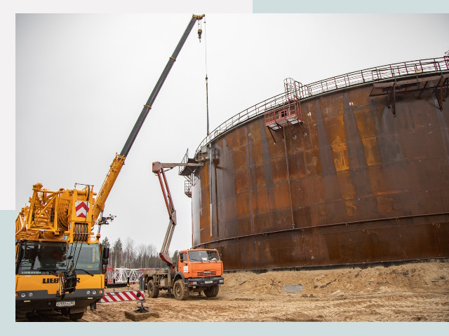 Монтаж резервуаров в Уссурийске от 619 руб. за м³