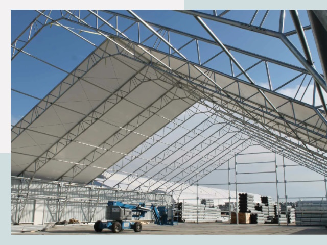 Каркасно-тентовые сооружения от СтальСтрой-Сср по цене 619 руб.