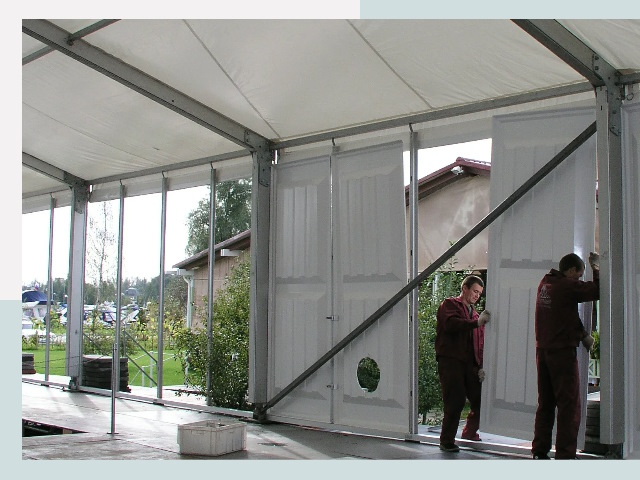 Быстро сборные шатры в Уссурийск от 619 руб. за м²