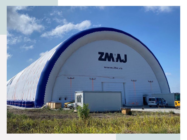 Брендирование ангаров в Уссурийске