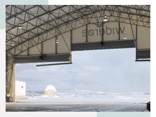 Ворота для ангаров в Уссурийске