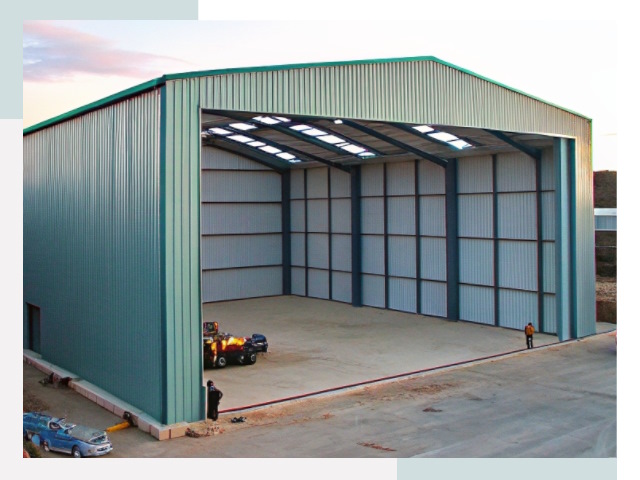 Строительство ангаров в Уссурийске