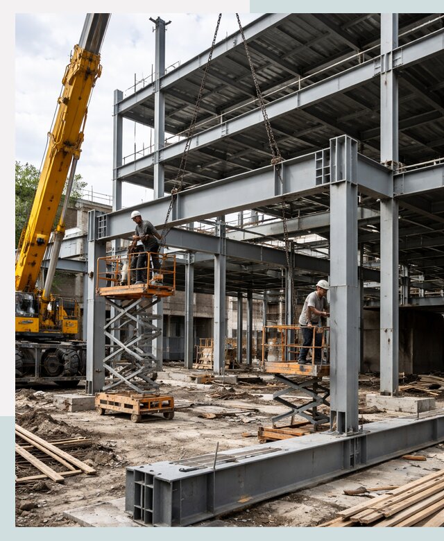 Строительство торгово-офисных зданий под ключ в Уссурийске