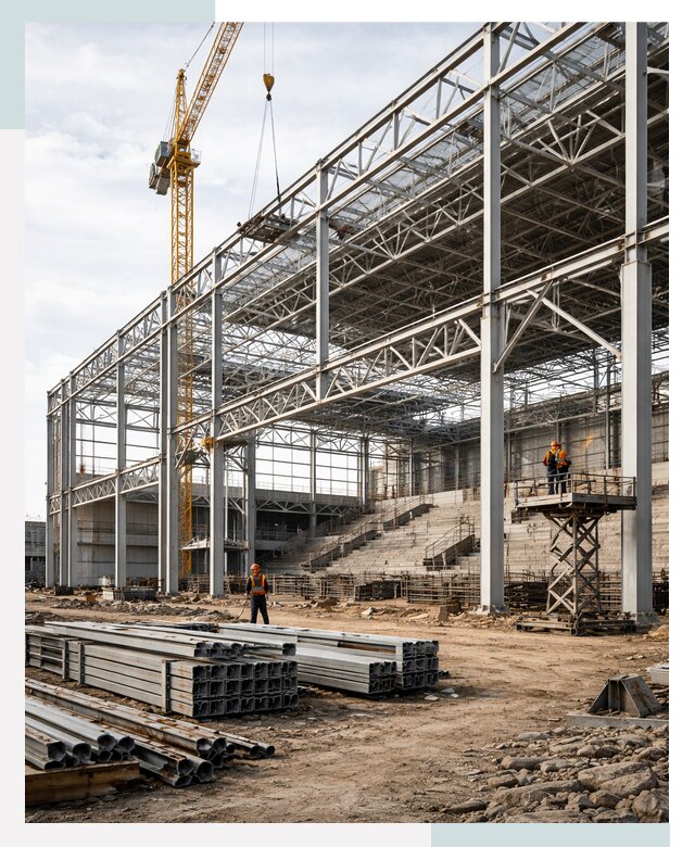 Строительство спортивных комплексов в Уссурийске от 30930 р. | СтальСтрой-Сср