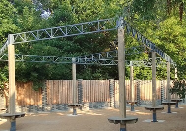 Терраса из металлоконструкций под ключ, проектирование, изготовление и монтаж от СтальСтрой-Сср